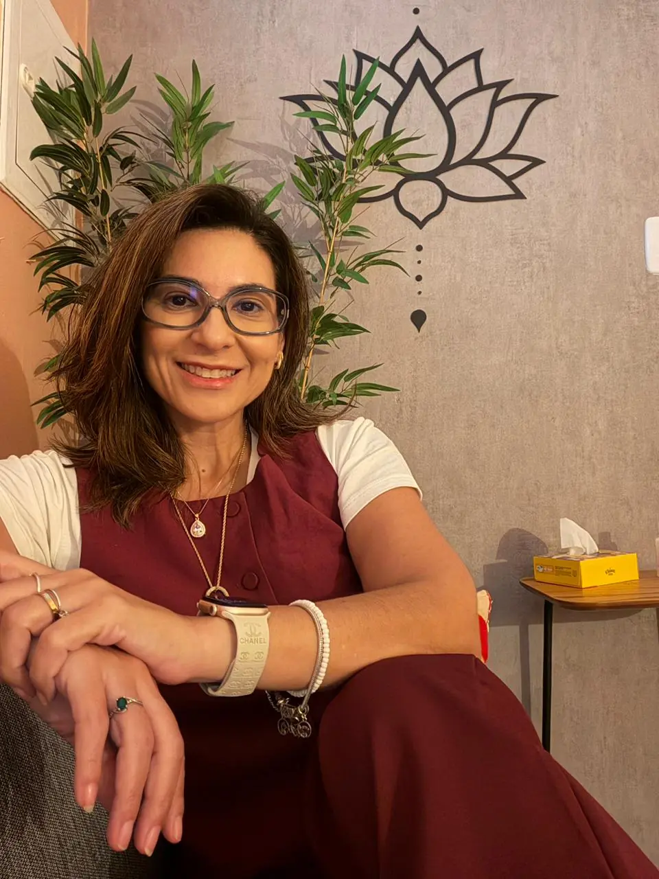 Foto da psicóloga Paula Sabát